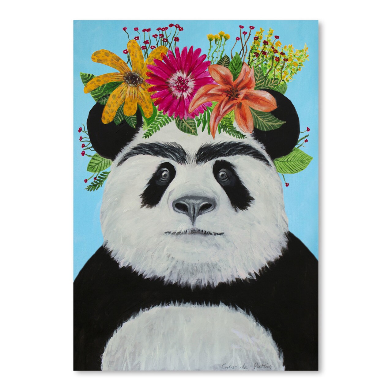 Panda by Coco De Paris  Poster Art Print - Americanflat